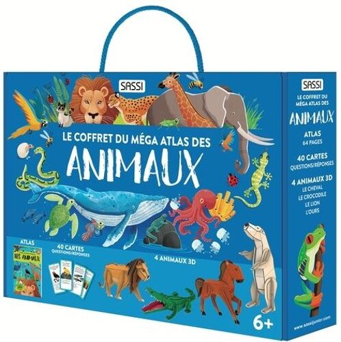 Le Coffret Du Méga Atlas Des Animaux - N.E. 2024
