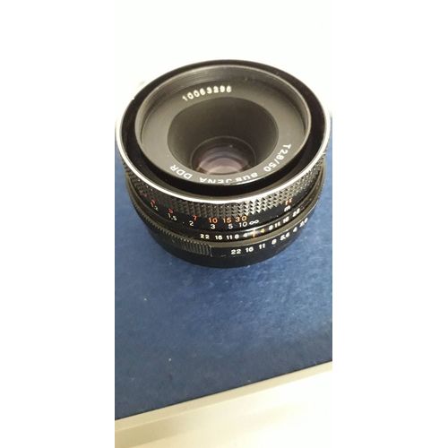 objectif 50 mm 2.8 aus IENA DDR M42 Vis PRAKTICA ZENIT FUJICA PENTAX MAMIYA