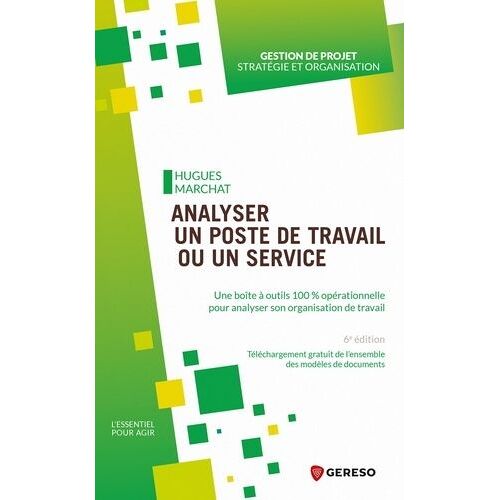 Analyser Un Poste De Travail Ou Un Service - Une Boite À Outils 100% Opérationnelle Pour Analyser Son Organisation De Travail