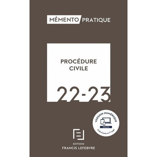 Procédure Civile - Edition 2022-2023