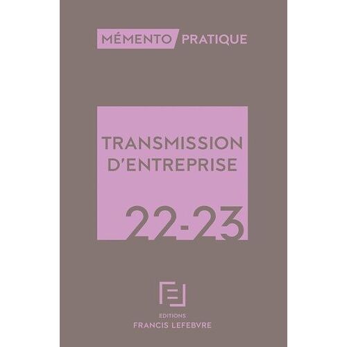 Transmission D'entreprise - Edition 2022-2023