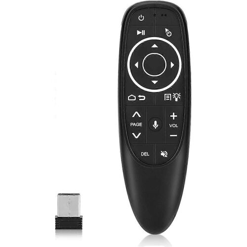 G10 Tlcommande reconnaissance vocale 2,4 GHz sans fil, souris distance pour Smart TV, PC, Android TV Box, ordinateur portable, projecteur