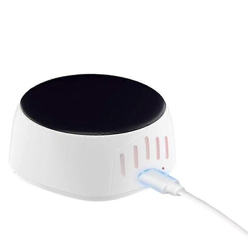 Stérilisateur d¿étui à brosse à dents, stérilisateur portable avec fonction de séchage par ventilateur, adapté à toutes les brosses à dents