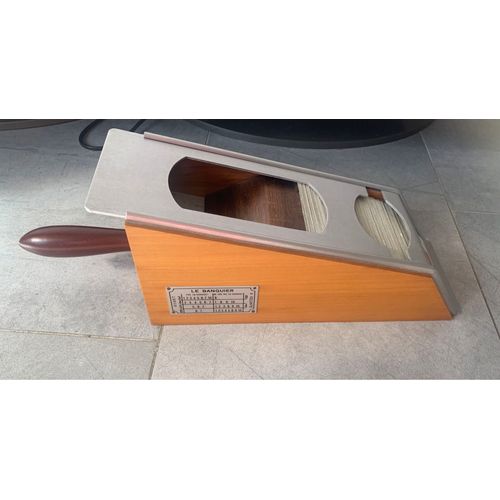 Sabot Distributeur De Cartes À Jouer (Modèle Croupier)  Métal Et Bois