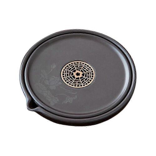 Plateau À Thé Rétro En Bakélite Avec Manique - Table En Mousse Sèche Adaptée Aux Accessoires De Thé, Coussin De Bouilloire, Organisateur De Rangement