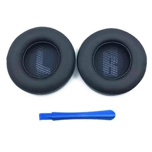 1 Paire Pour JBL Live 400BT 460NC Coussinets d'oreille Coussinets en cuir protéiné avec outil de retrait - Gris