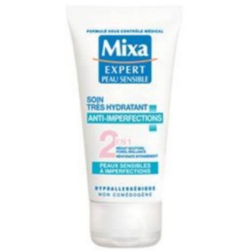 Soin Réhydratant Anti-Imperfections Hypoallergénique Non Comédogène Mixa 50ml 