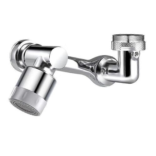 Extension de robinet 1080 degrés pivotant Aérateur de robinet 2 modes réglable multifonctionnel rotatif Extension de robinet Prolongateur de robinet fileté Robinet Robinet fileté Robinet