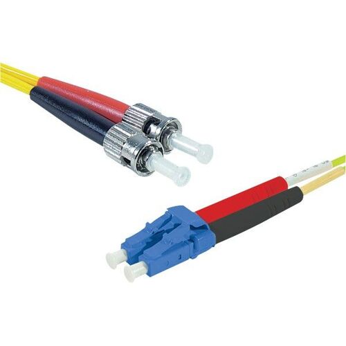 Lc-upc/st-upc Duplex Hd Single Os2 9/125 Fiber Patch Cable Yellow - 1
