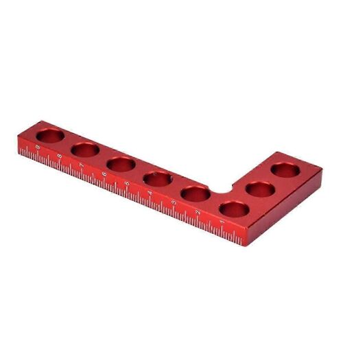 Règle de hauteur en alliage d'aluminium Règle à angle droit à 90 degrés Outil de mesure Règle de marquage Règle d'angle Wo