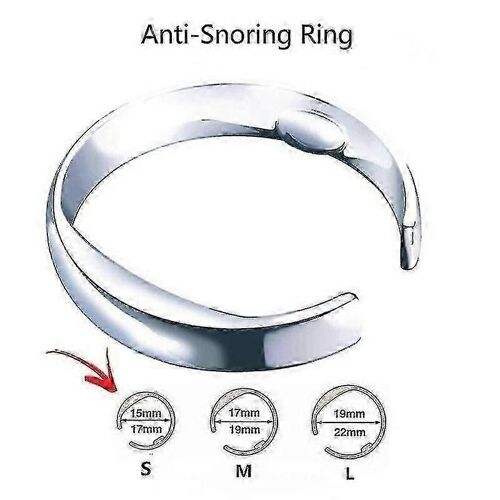 Anti Ronflement Anneau Acupression Apnée Somnifère Arrêter Le Ronflement Contre L'insomnie Fg05 