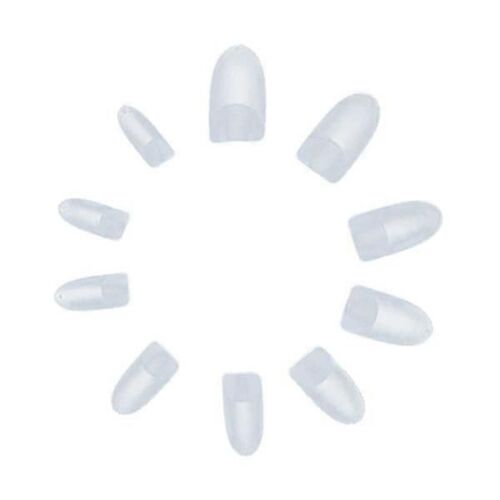 Bouts D'ongles Ovale Clair Lâche Ongles Acrylique Conseils Transparents 500pcs