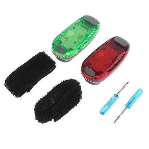 2 Pcs Navigation De Bateau Led Lumières Latéral Feu De Signalisation Multicolore