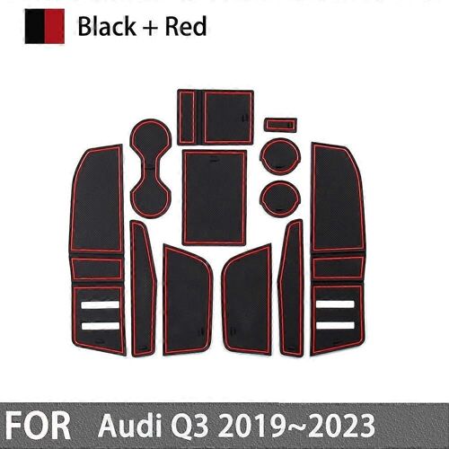 Tapis Antidérapant En Caoutchouc De Rainure De Porte De Dessous De Verre Pour Q3 F3 2019 2020 2021 2022 2023 Antidérapant Gate Slot Car Stickers Accessoires