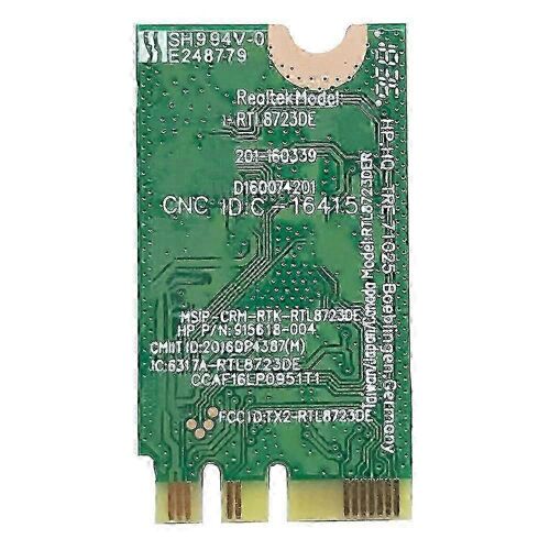 RTL8723DE 246 G6 Carte réseau BT 4.0 2.4G 915619-001/915618-002 300M convient pour