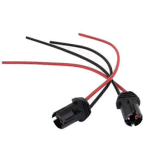 T10 W5w 168 194 Douille D'ampoule De Lampe De Voiture Douille Adaptée Au Verre Douille De Feu De Stationnement Connecto 2 Pièces