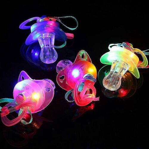 24 pièces Glow In The Dark Party Supplies comprennent 12 pièces Led Light Up Pacifie