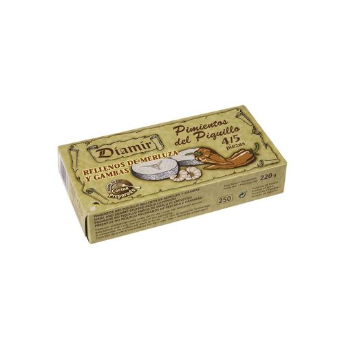 Poivron/Piquillo Farci Merlu Crevette - Boîte 220g