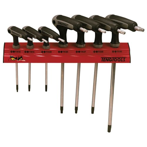 Jeu de clés type-TX 7pcs type murale Teng Tools WRTX07