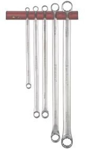 Jeu de clés polygonales 5pcs type murale 9-24mm Teng Tools WRFLS05