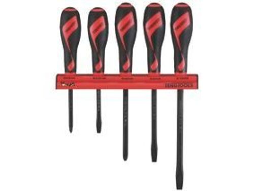 Jeu de tournevis 5pcs étagère murale Teng Tools WRMDT05N