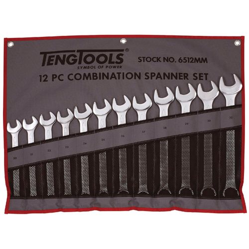 Jeu de 7 clés mixtes de 15/16 à 1 7/8'' Teng Tools 6507JAF