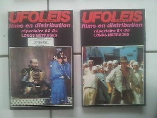 Lot Répertoire Ufoleix Citévox Films En Distribution 83 84 Et 84 85