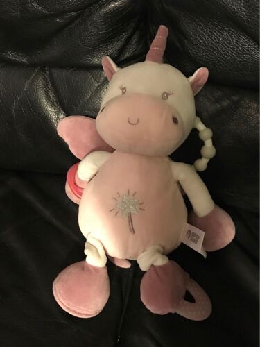 Doudou Ma 1ère Peluche D'activités "P'tits Féeriques" - Licorne - 25 Cm