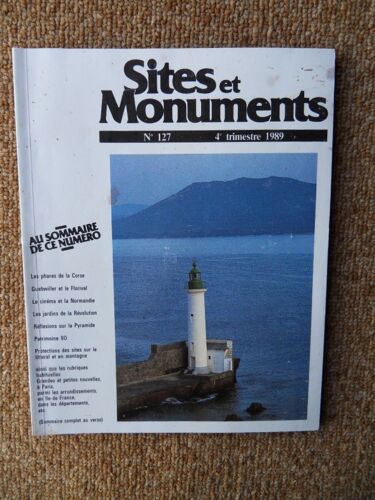 Sites Et Monuments N°127-Quatrième Trimestre 1989