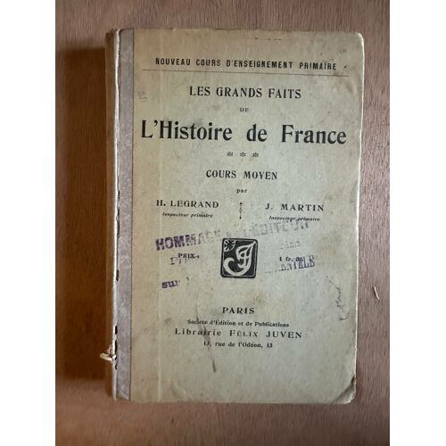 Les Grands Faits De L' Histoire Générale - Tome 3 Cors Moyen