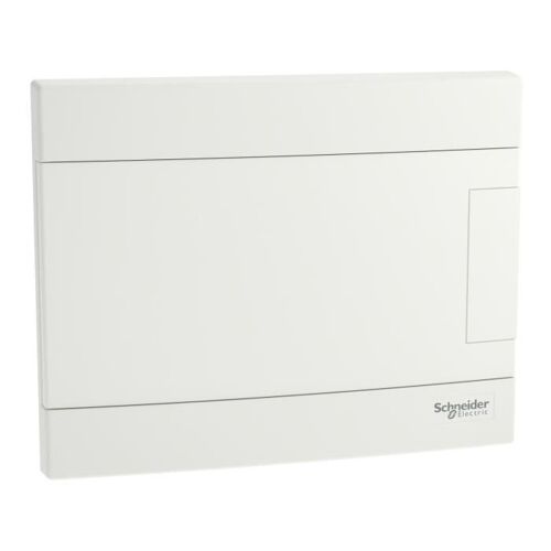 Tableau électrique encastrable Easy9 EU IP40 EZ9EU-1-8-PT-P porte blanche 1x8 Schneider