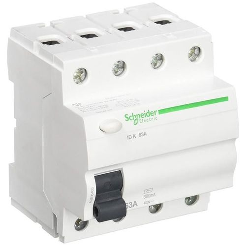 Schneider Electric Interrupteur différentiel, 4P, 63 a, 300 ma, classe AC - A9Z06463