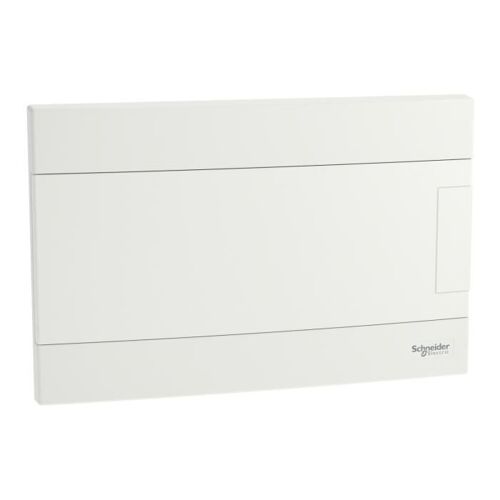 Tableau électrique encastrable Easy9 EU IP40 EZ9EU-1-12-PT-P porte blanche 1x12 Schneider