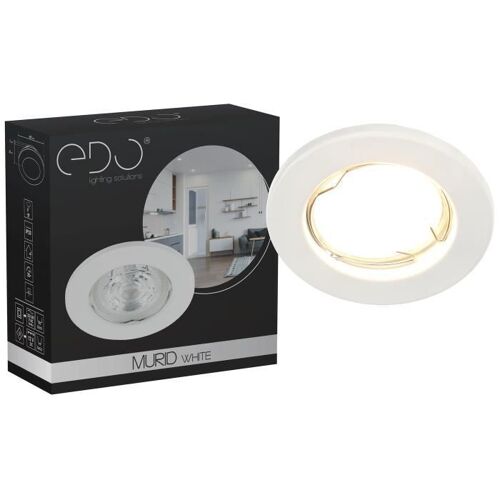 Spot de plafond encastrable MURID White IP20 rond blanc EDO777291 EDO