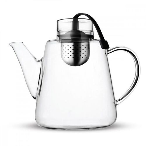 Théière Et Infuseur À Thé 1.5l - Vialli Design - Transparent -