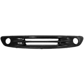 Grille Radiateur Pour Smart Fortwo, 1998-2002, Noire Lisse, Avec Trou Feu Antibrouillard, Neuf