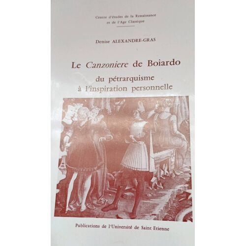Le Canzoniere De Boiardo
