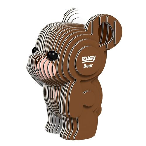 Eugy Modèle 3d : Animal Sauvage / Biere 4,4x4x6cm, En Carton, En Boîte, 6+