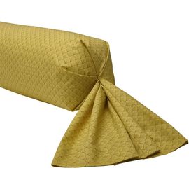 Kalanka-Taie De Traversin Imprimée Camille, 85 X 185 Cm, , Jaune Curry