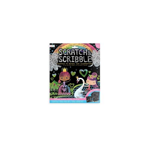 Ooly Scratch & Scribble Princesse Jardin