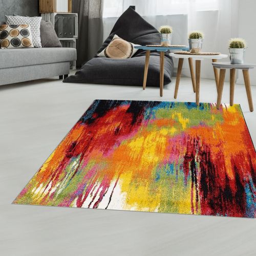 Tapis Carre Belo Carre 1 Multicolore 160x160 Carre Oeko Tex®