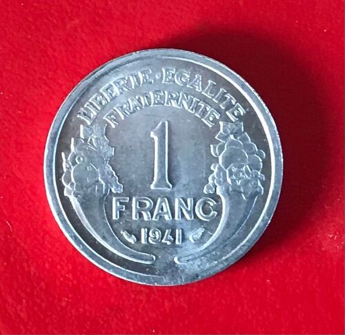 1 Franc - Morlon - 1941 - France