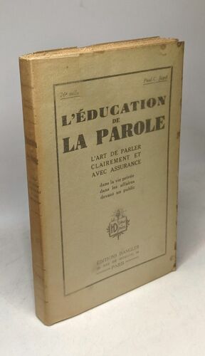 L'éducation De La Parole L'art De Parler Clairement Et Avec Assurance
