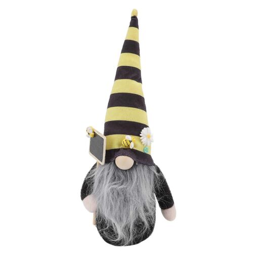 Gnomes En Peluche Représentant Un Toucher Confortable Chanceux Doux Polyester Composite Bois Poupée Sans Visage Pour Pâques Printemps Fête Grande Barbe
