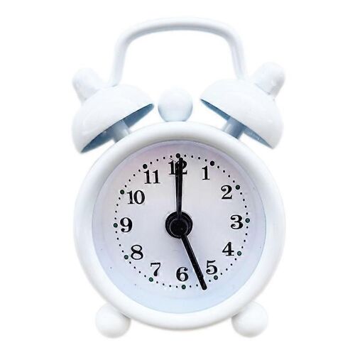 Mini réveil ensemble, petits jouets d'horloge pour enfants et accessoires de maison de poupée bricolage 4pcs
