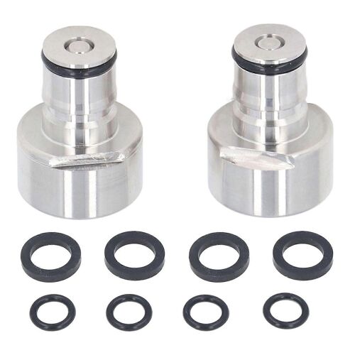 5/8fpt Adaptateur De Coupleur De Fût Kit De Conversion De Déconnexion Rapide De Verrouillage À Bille En Acier Inoxydable Pour Baril De Bière De Type A D S G