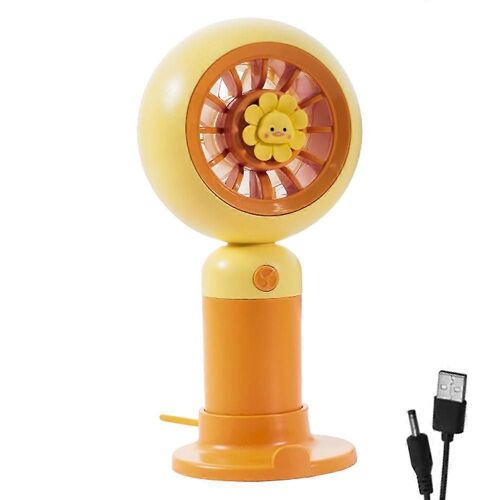 Chargement USB portable petit ventilateur de bureau support portable mini turbofan
