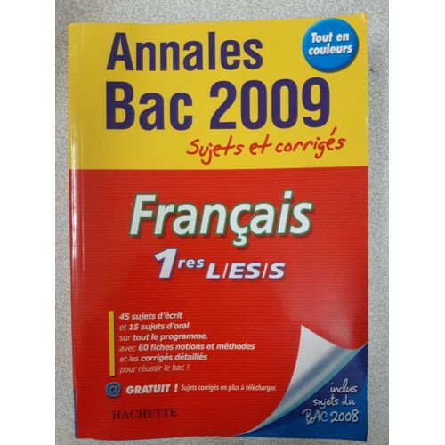 Annales Bac 2009 Sujects Et Corrigés