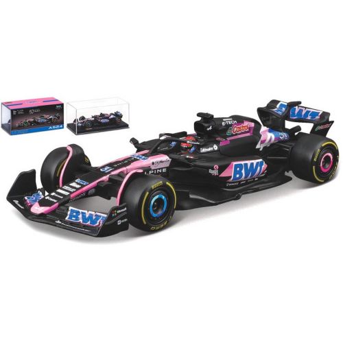 Véhicules Miniatures Die Cast 1/43 F1 Alpine A524 - Avec Casque #Ocon