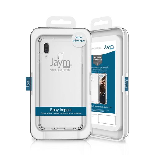 Jaym - Coque Renforcée Pour Samsung Galaxy S22 - Souple Et Résistante - Certifiée 2 Mètres De Chute - Transparente